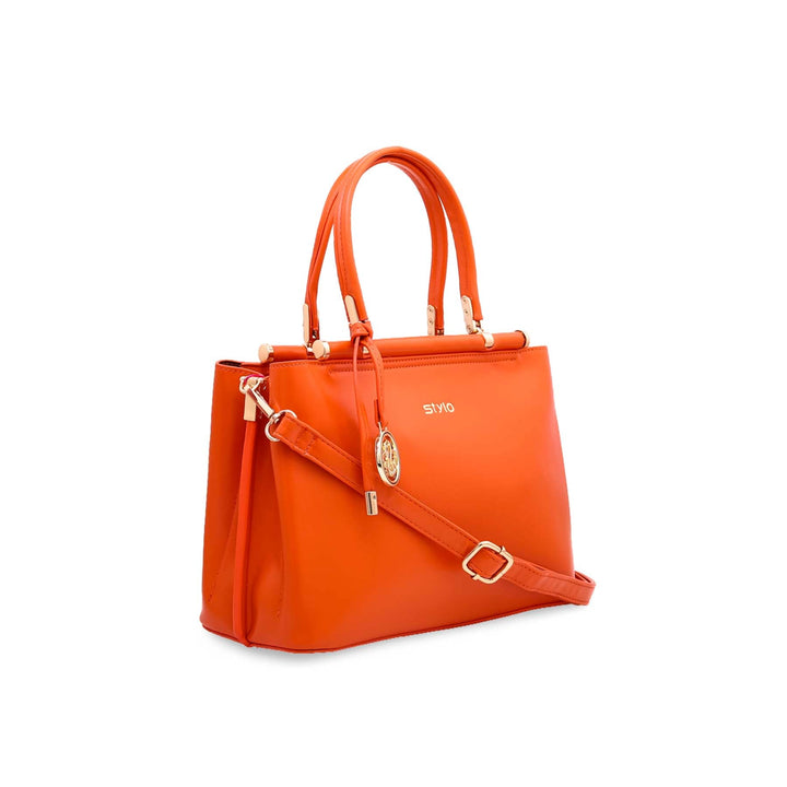 Orange Formal Hand Bag P35239