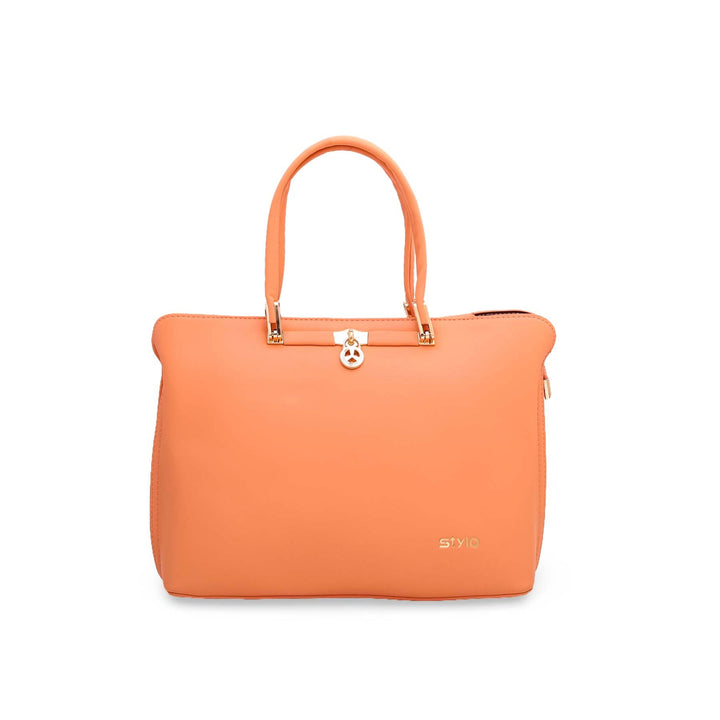 Peach Formal Hand Bag P35240