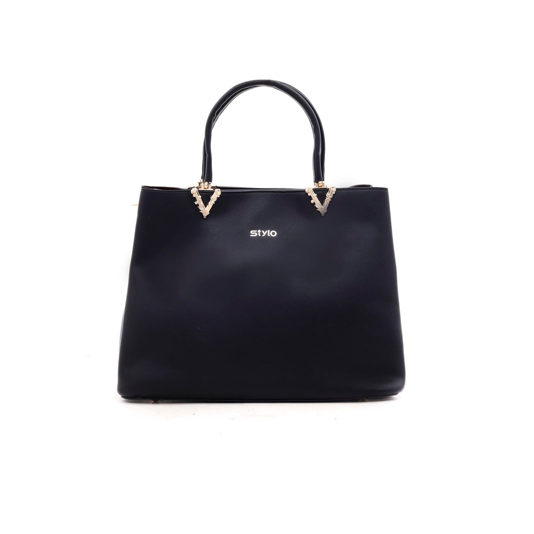 Black Formal Hand Bag P35244