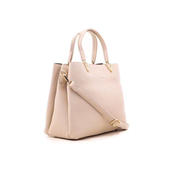 Beige Formal Hand Bag P35244