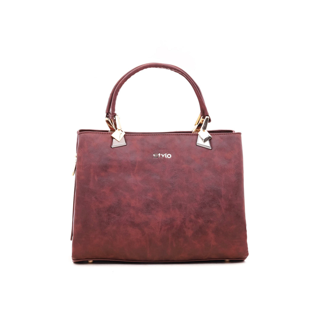 Brown Formal Hand Bag P35424