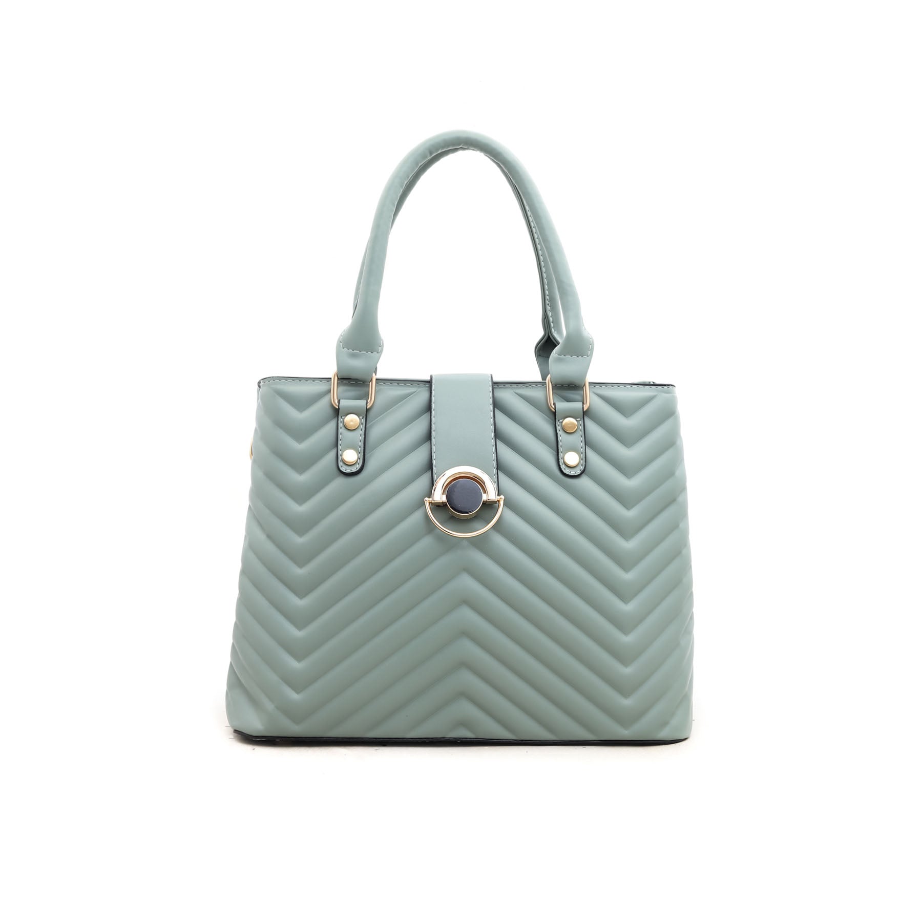 Green Formal Hand Bag P35591