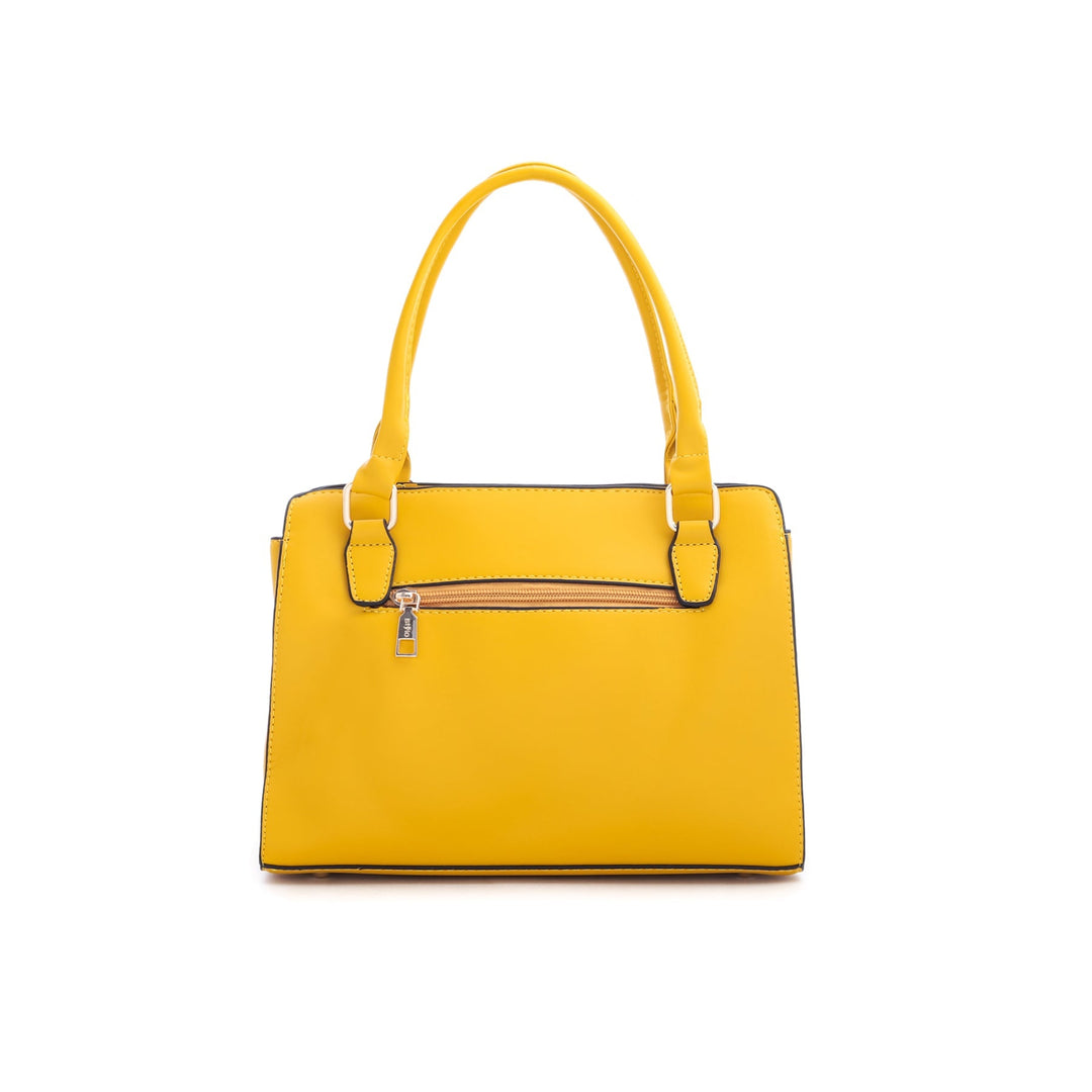 Yellow Formal Hand Bag P35618