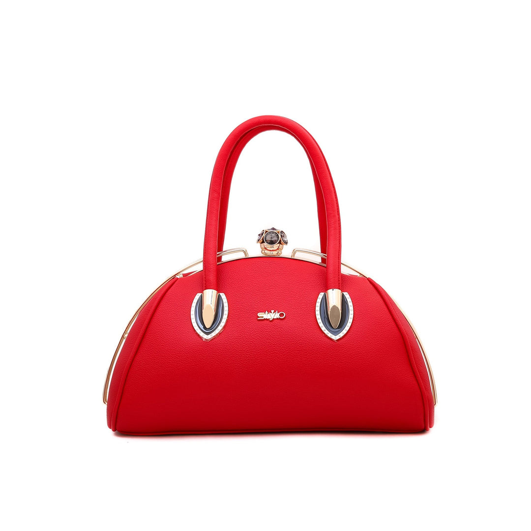 Red Fancy Hand Bag P35825