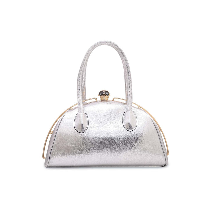 Silver Fancy Hand Bag P35830