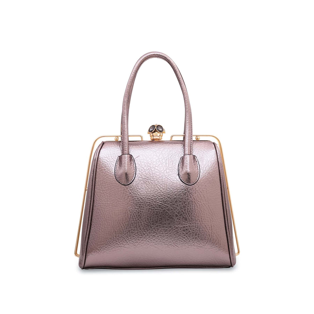 Grey Fancy Hand Bag P35835
