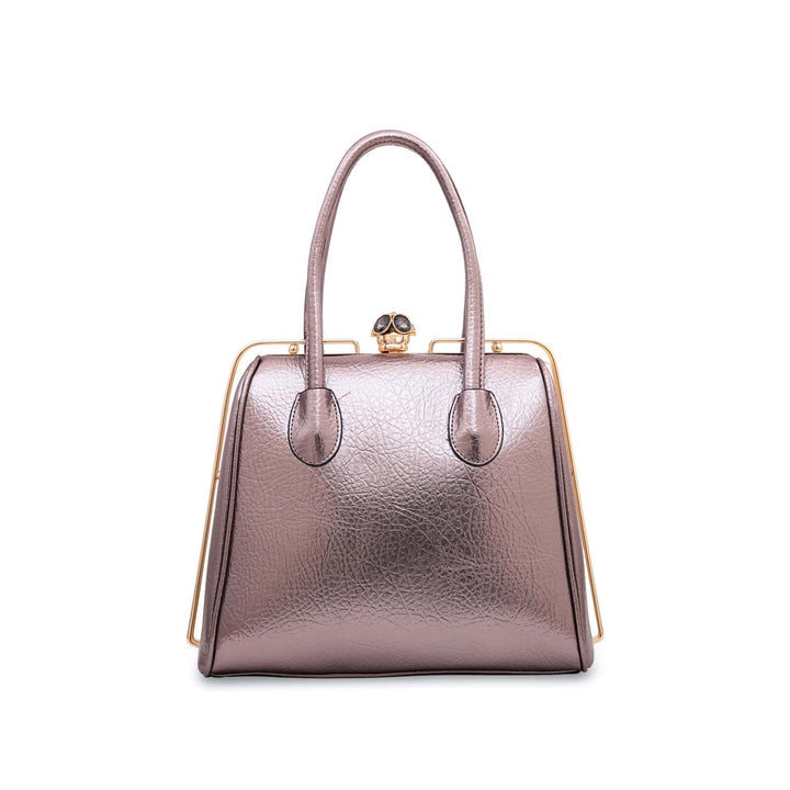 Grey Fancy Hand Bag P35835