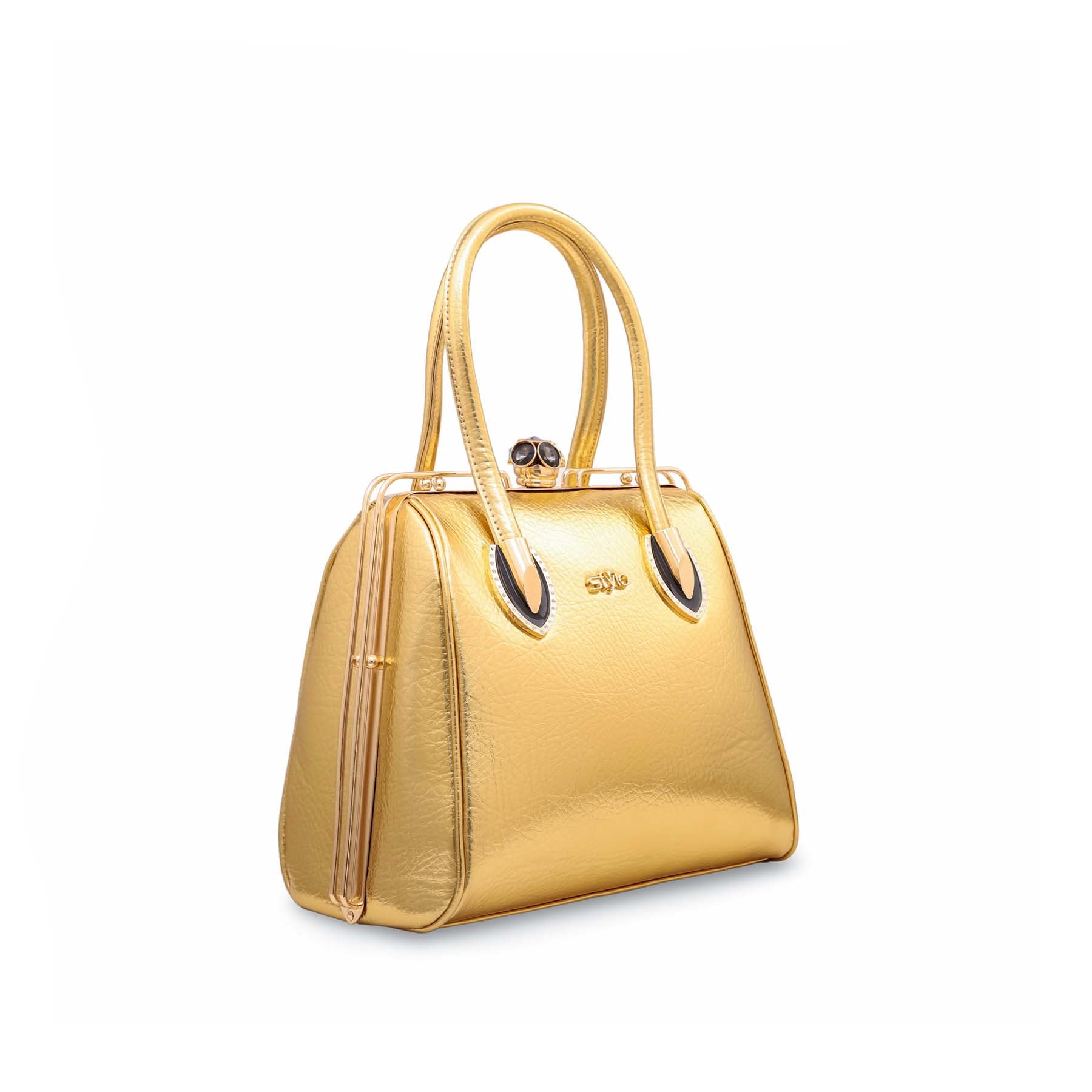 Golden Fancy Hand Bag P35835