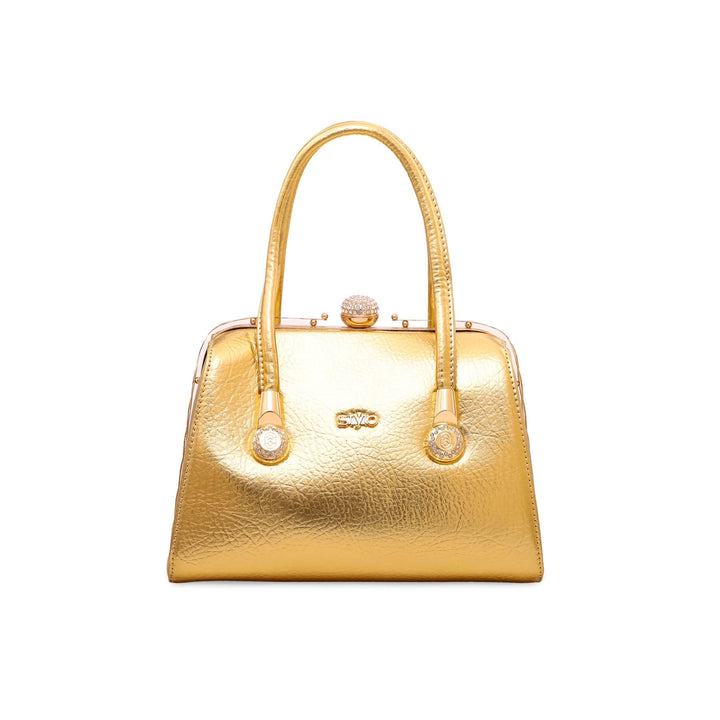 Golden Fancy Hand Bag P35837