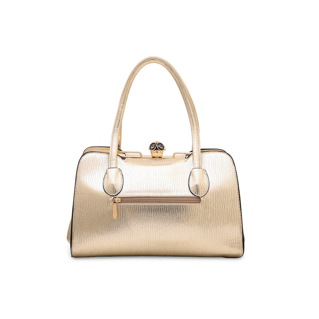 Golden Fancy Hand Bag P35844