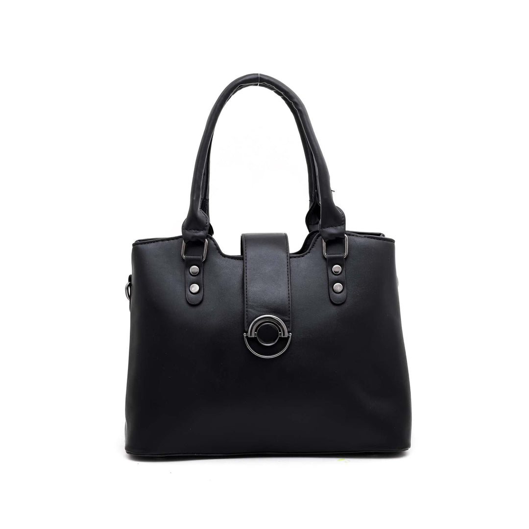 Black Formal Hand Bag P35865