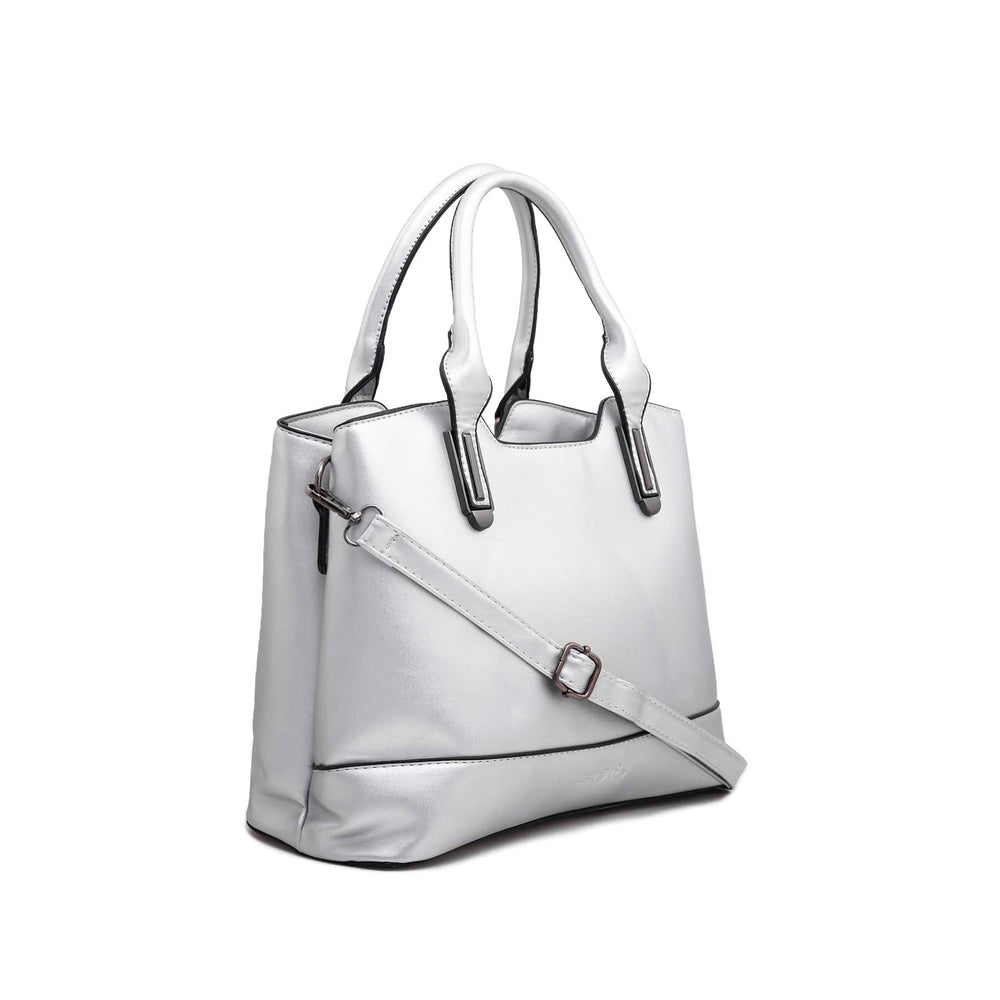 Silver Formal Hand Bag P35875