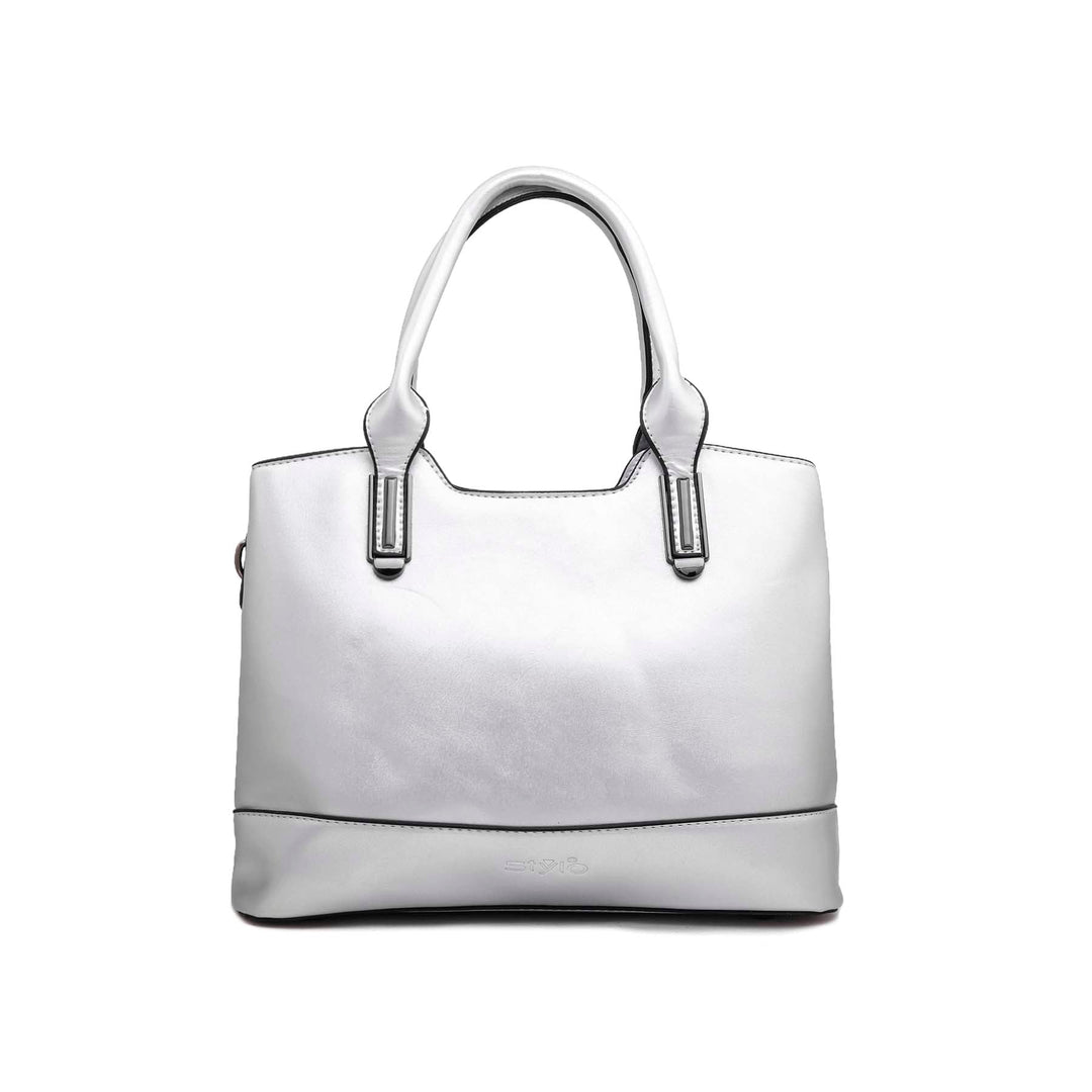 Silver Formal Hand Bag P35875