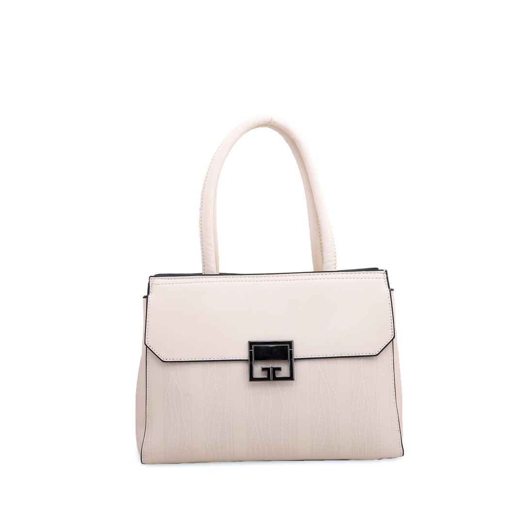 Beige Formal Hand Bags P35879