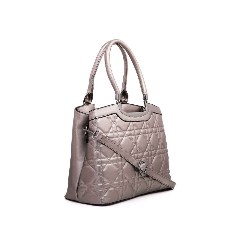 Grey Formal Hand Bag P35880