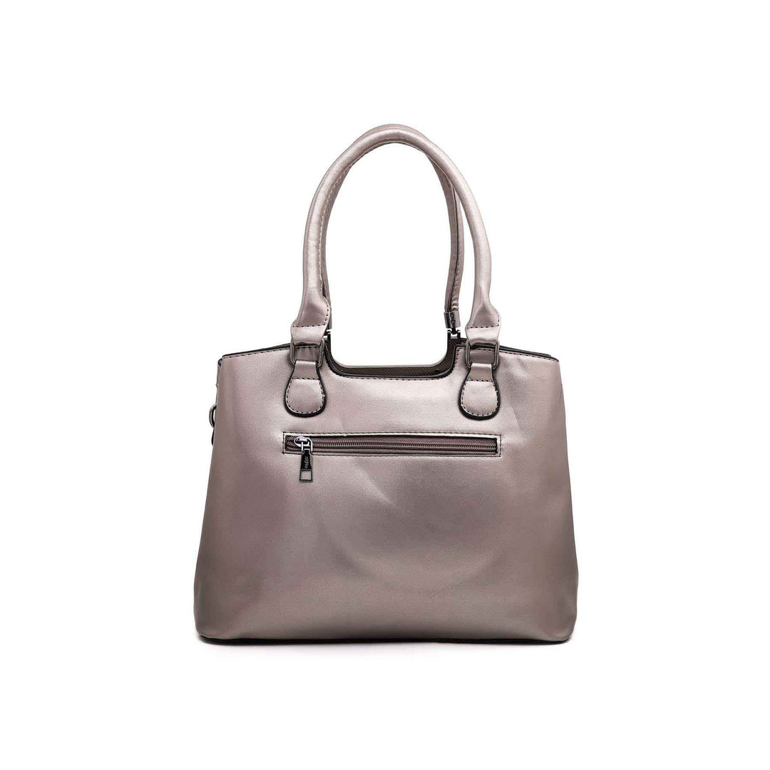 Grey Formal Hand Bag P35880