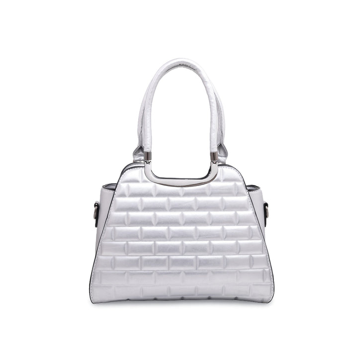 Silver Formal Hand Bag P35881