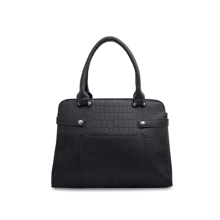 Black Formal Hand Bag P35890