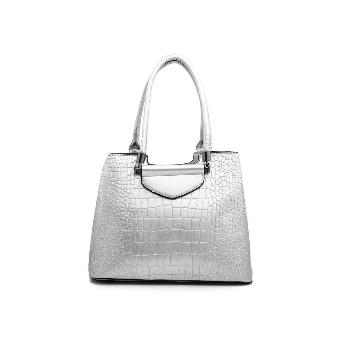 Silver Formal Hand Bag P35892