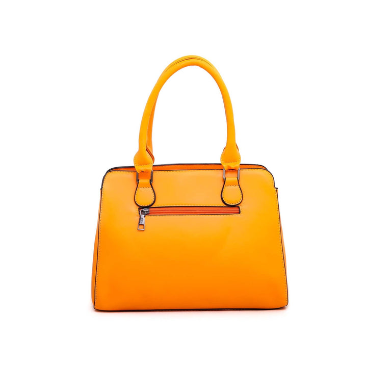 Orange Formal Hand Bag P35896