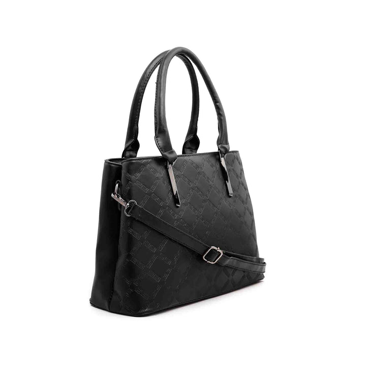 Black Formal Hand Bag P35897