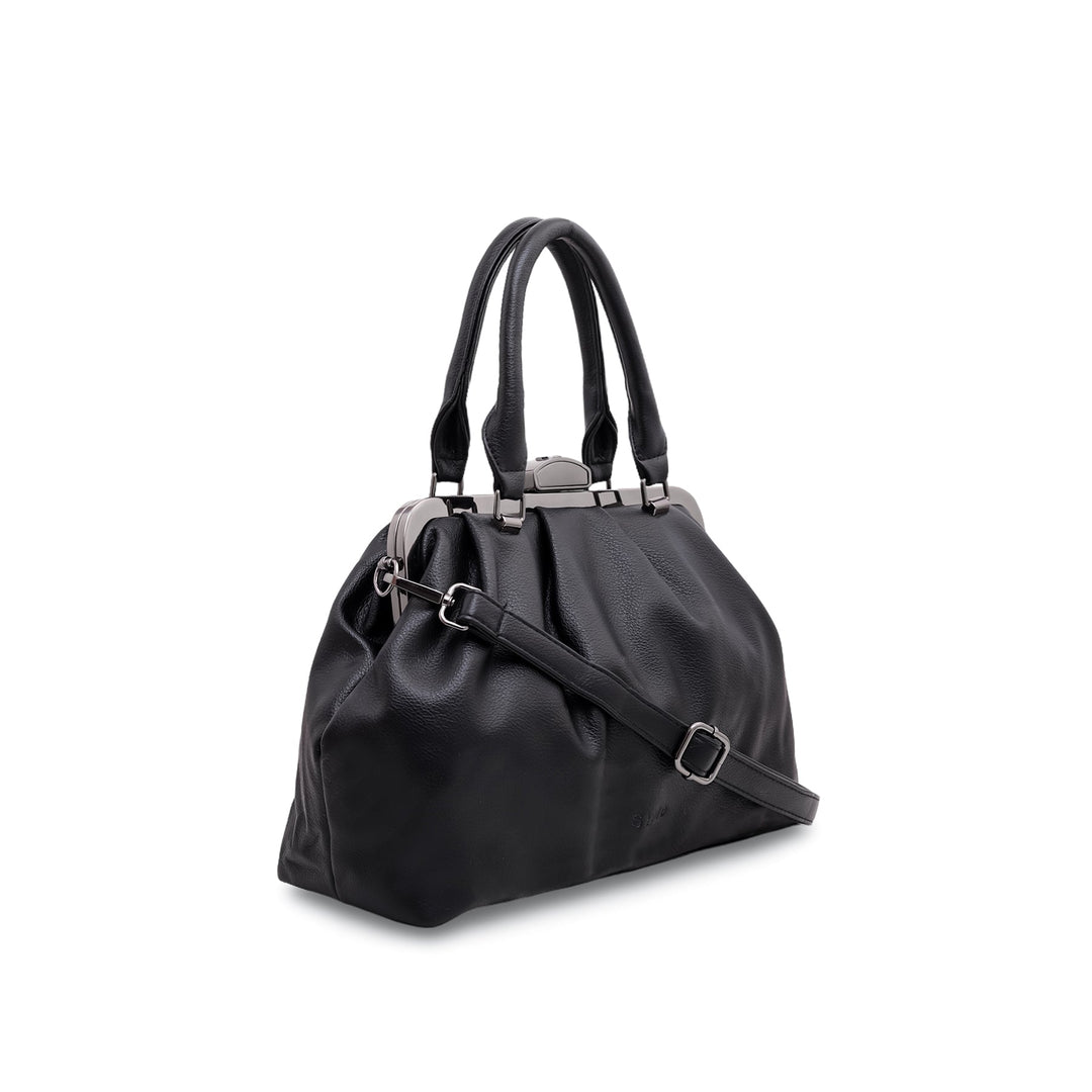 Black Formal Hand Bag P35957