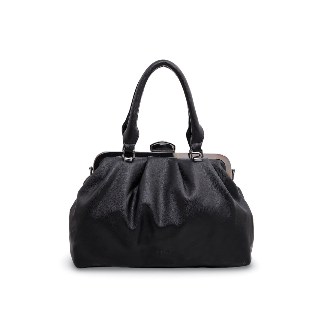 Black Formal Hand Bag P35957