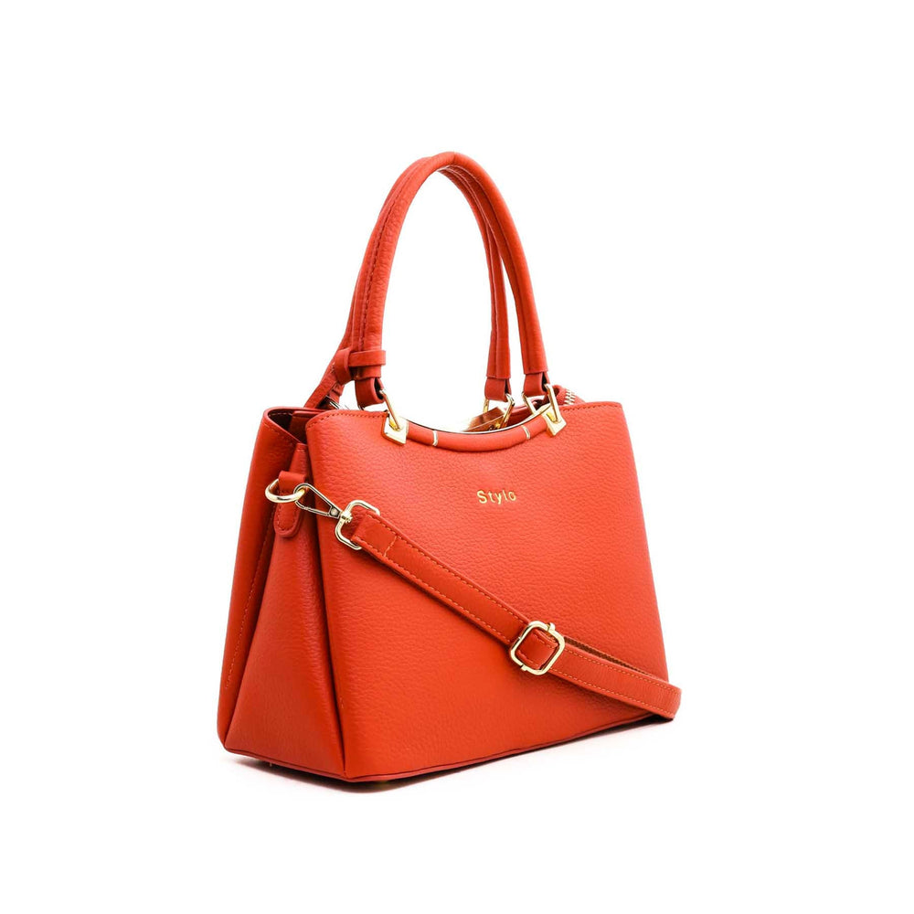 Orange Formal Hand Bag P35961