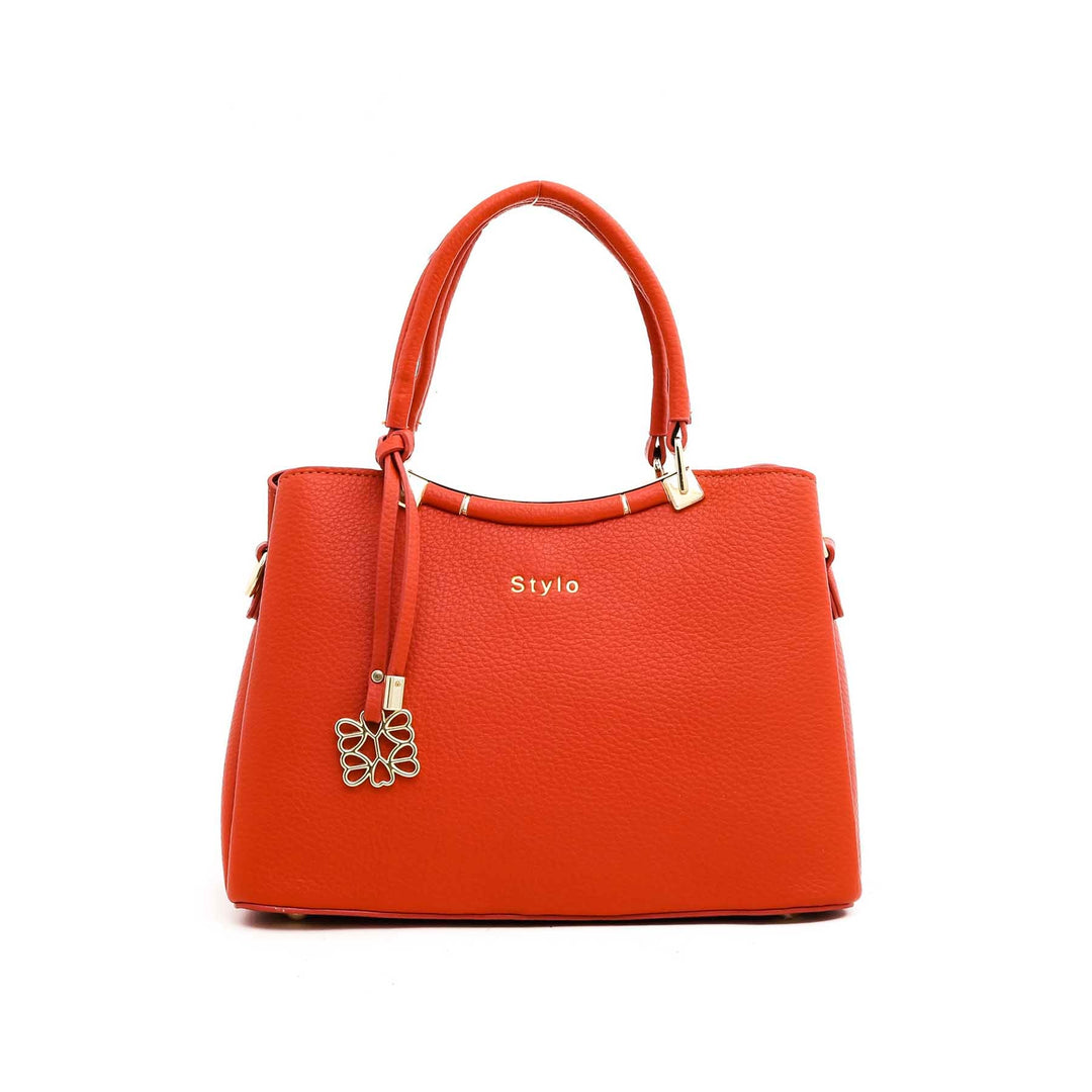 Orange Formal Hand Bag P35961