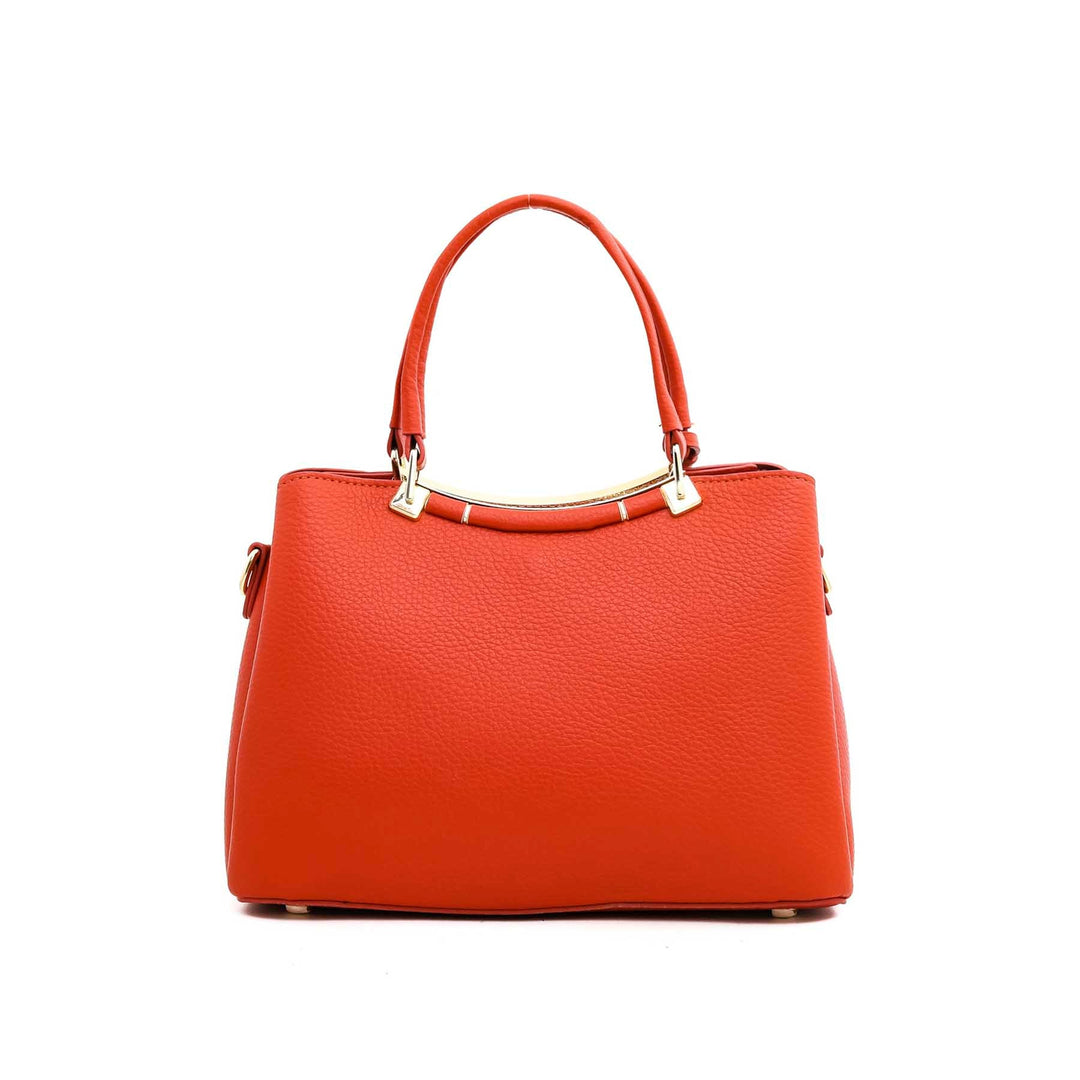 Orange Formal Hand Bag P35961