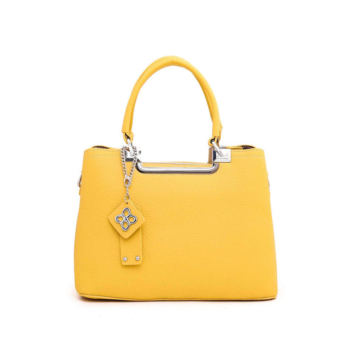 Yellow Formal Hand Bag P35971