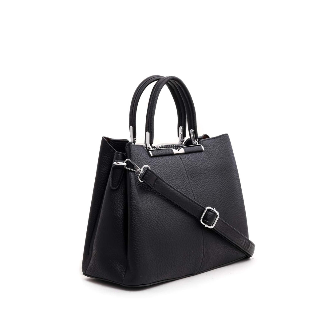 Black Formal Hand Bag P35973