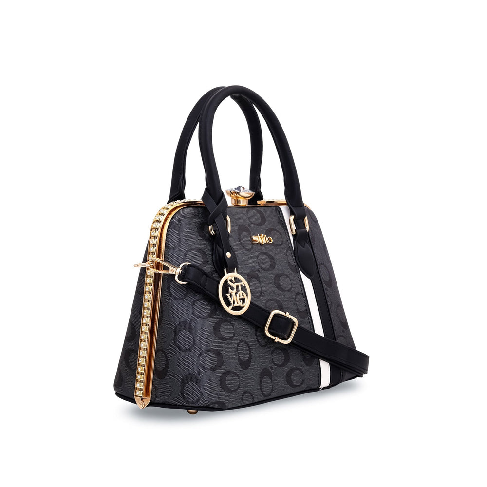 Black Formal Hand Bag P36043