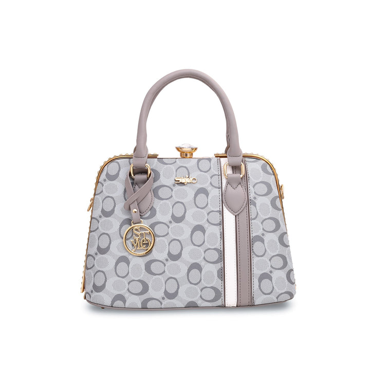 Grey Formal Hand Bag P36043