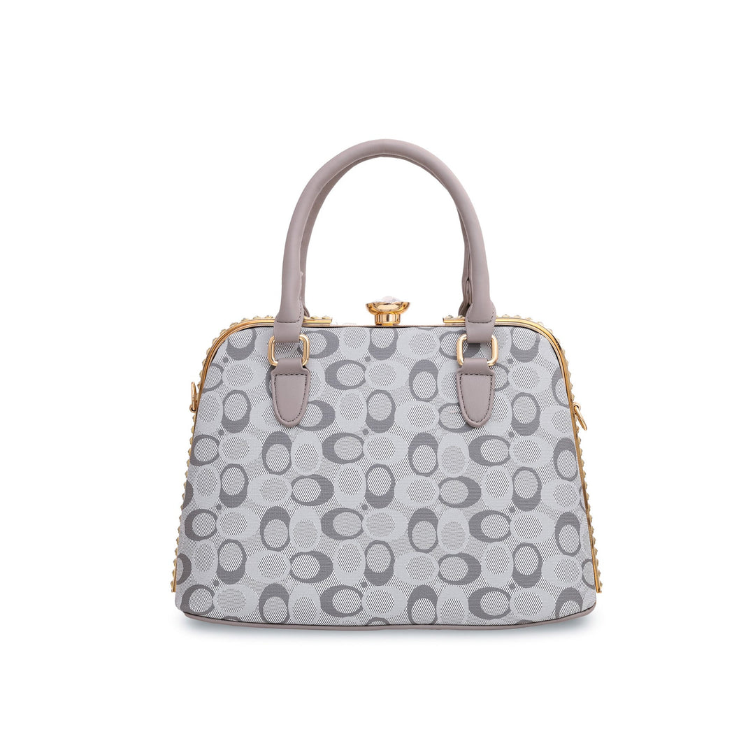 Grey Formal Hand Bag P36043