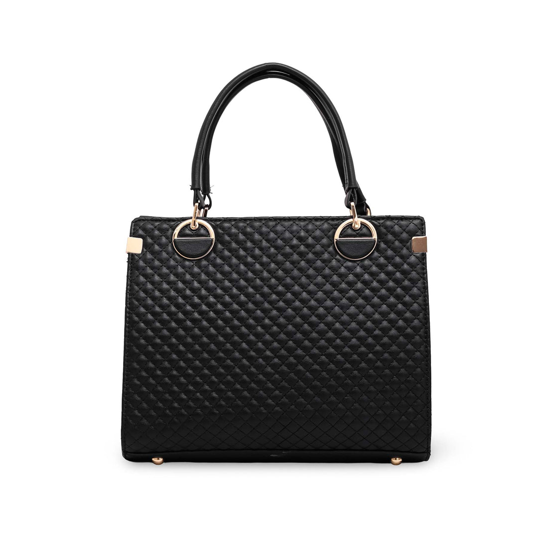 Black Formal Hand Bag P36046