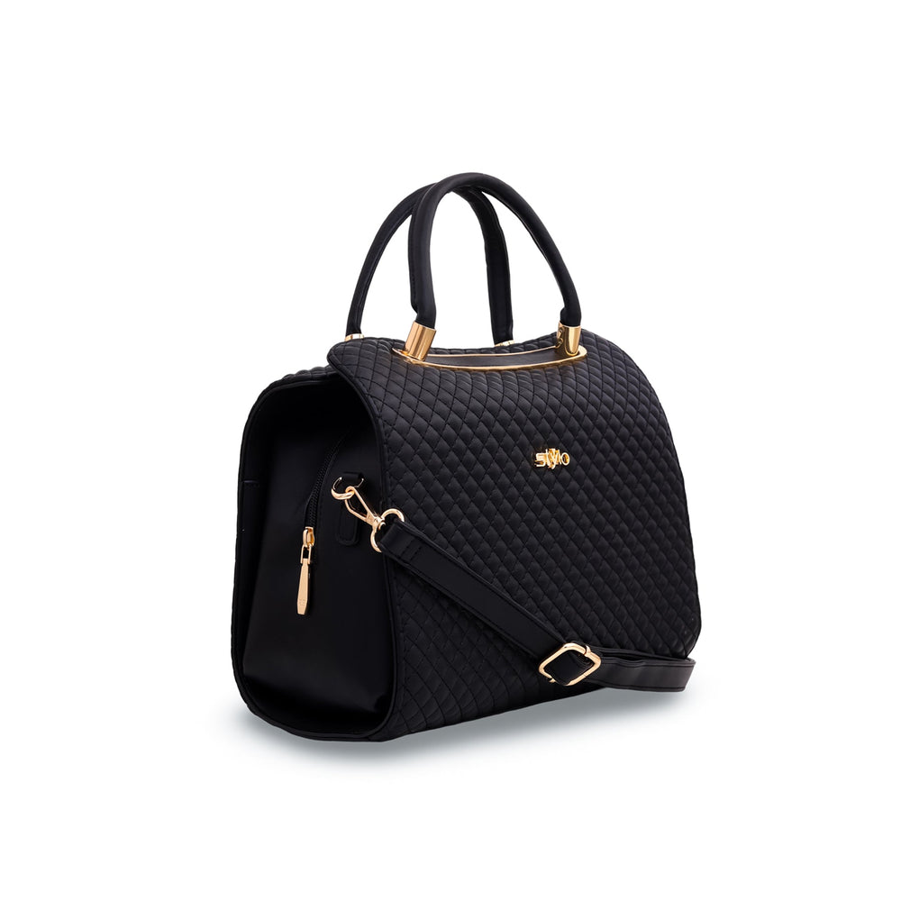 Black Formal Hand Bag P36047