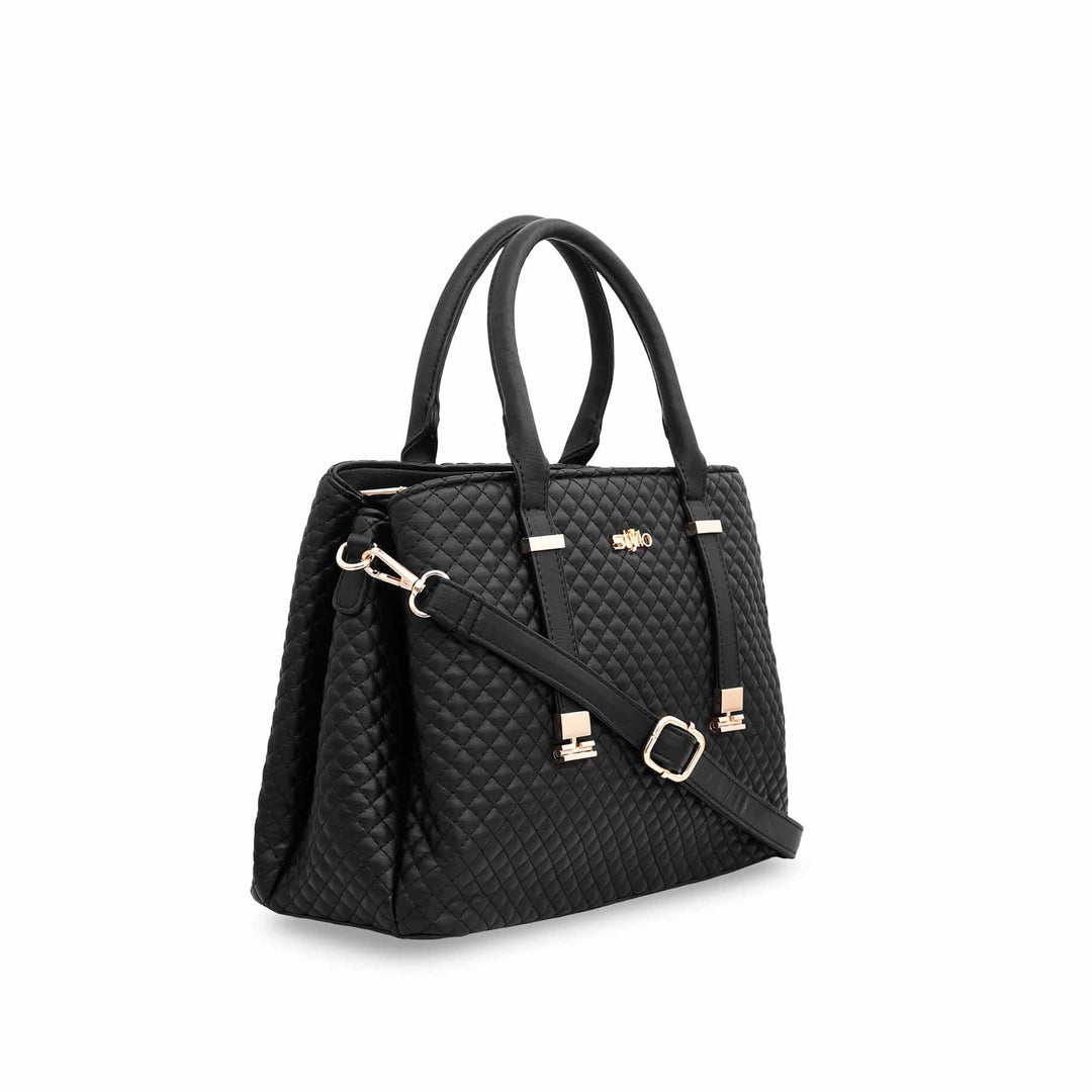 Black Formal Hand Bag P36048