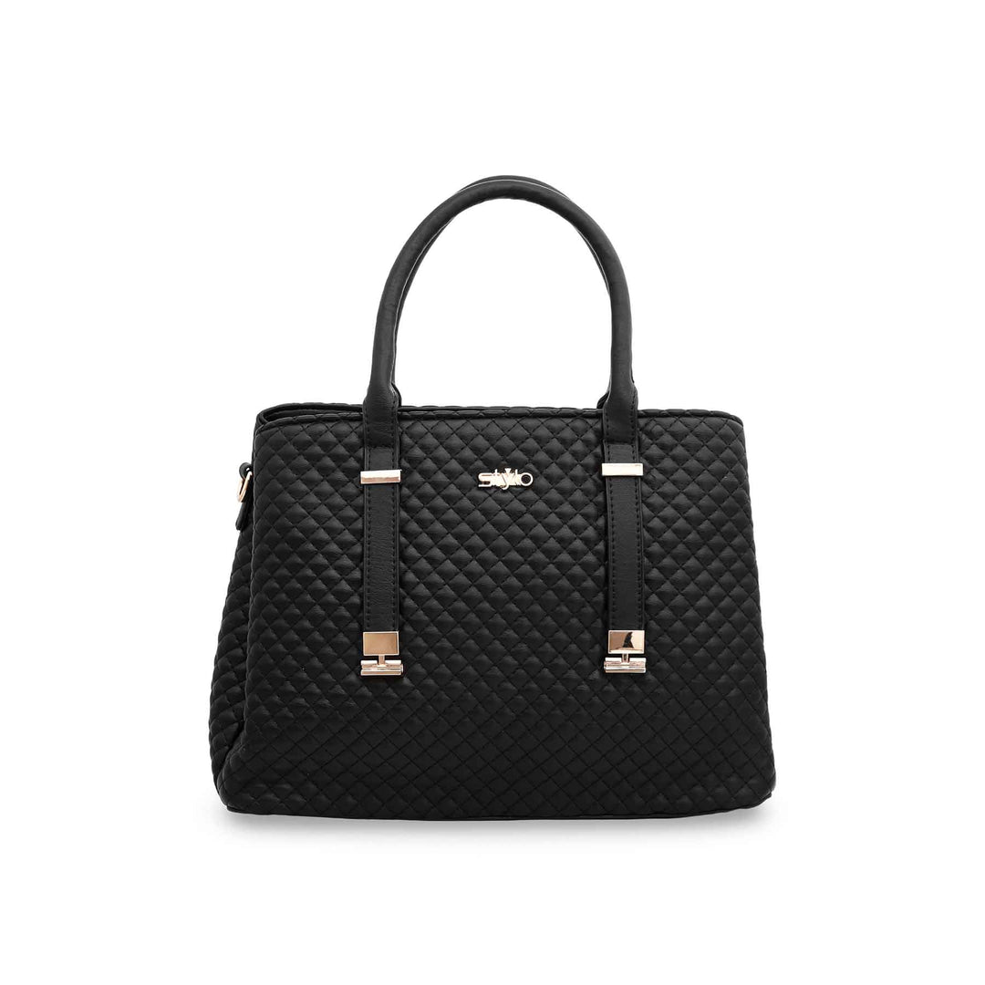 Black Formal Hand Bag P36048