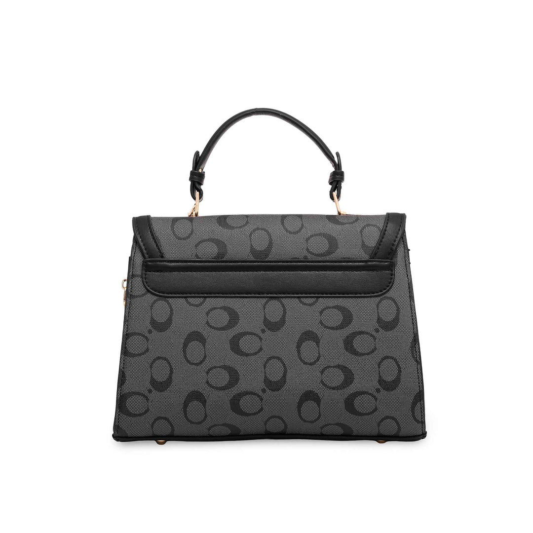 Black Formal Hand Bag P36049