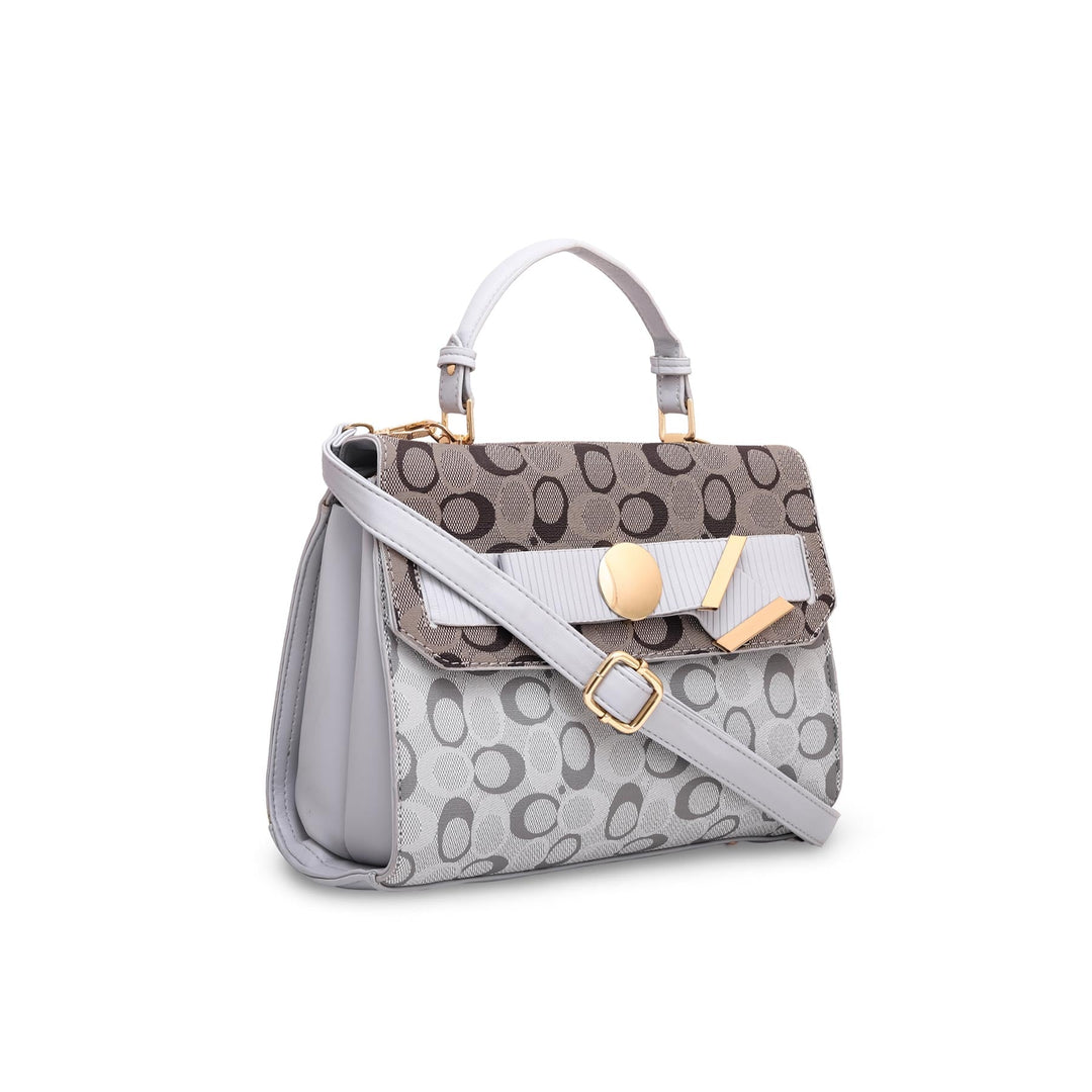 Grey Formal Hand Bag P36051