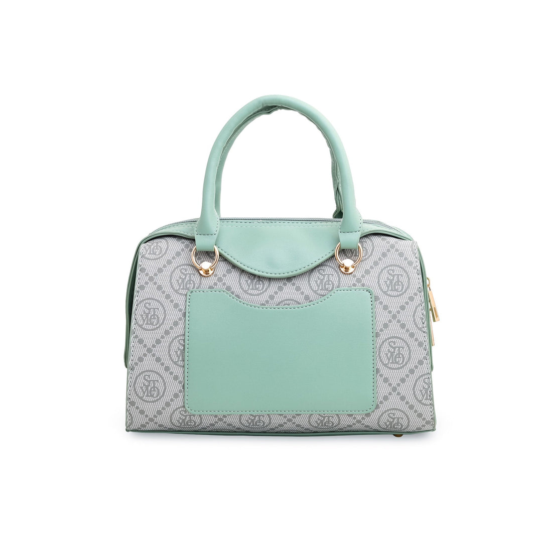 Green Formal Hand Bag P36054