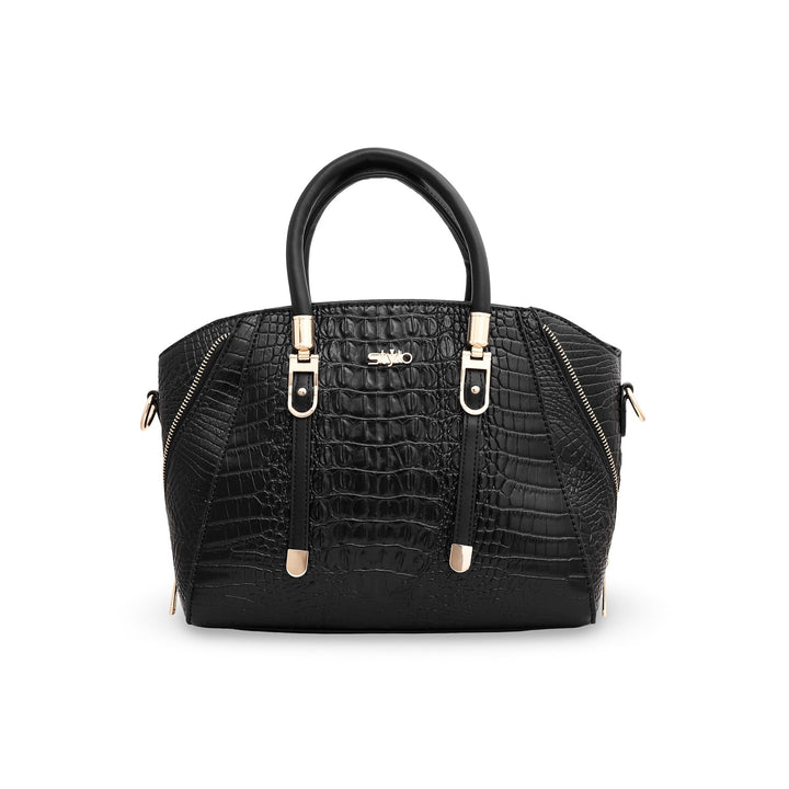 Black Formal Hand Bag P36055