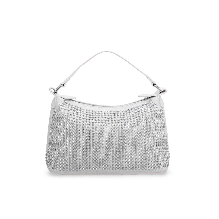 White Formal Shoulder Bag P36114