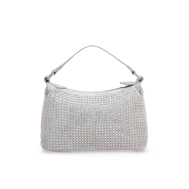 Silver Formal Shoulder Bag P36114