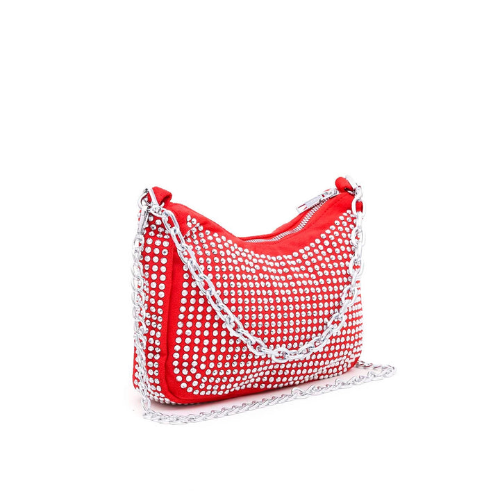 Red Formal Shoulder Bag P36115