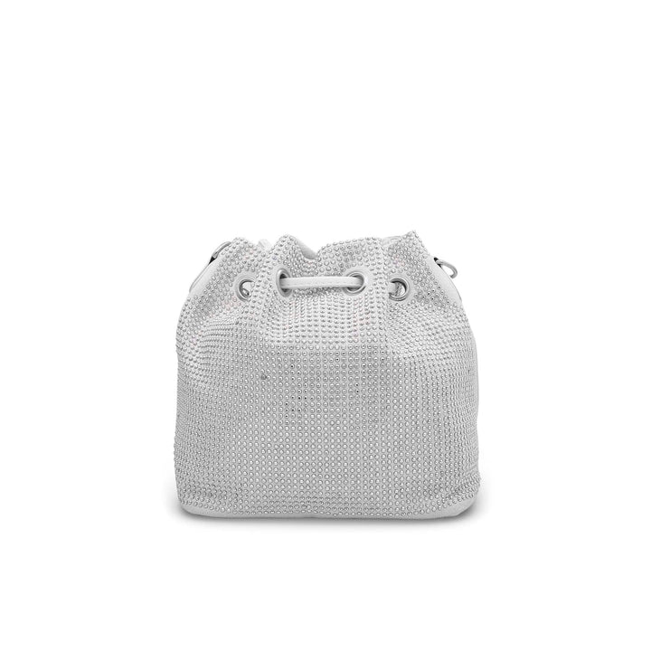 White Formal Shoulder Bag P36118