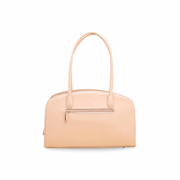 Beige Formal Hand Bag P36123