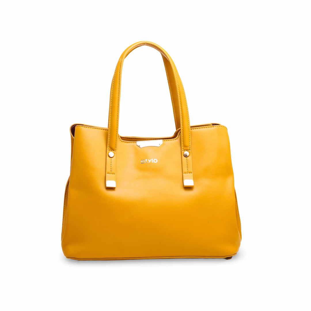 Mustard Tote Hand Bag P36124