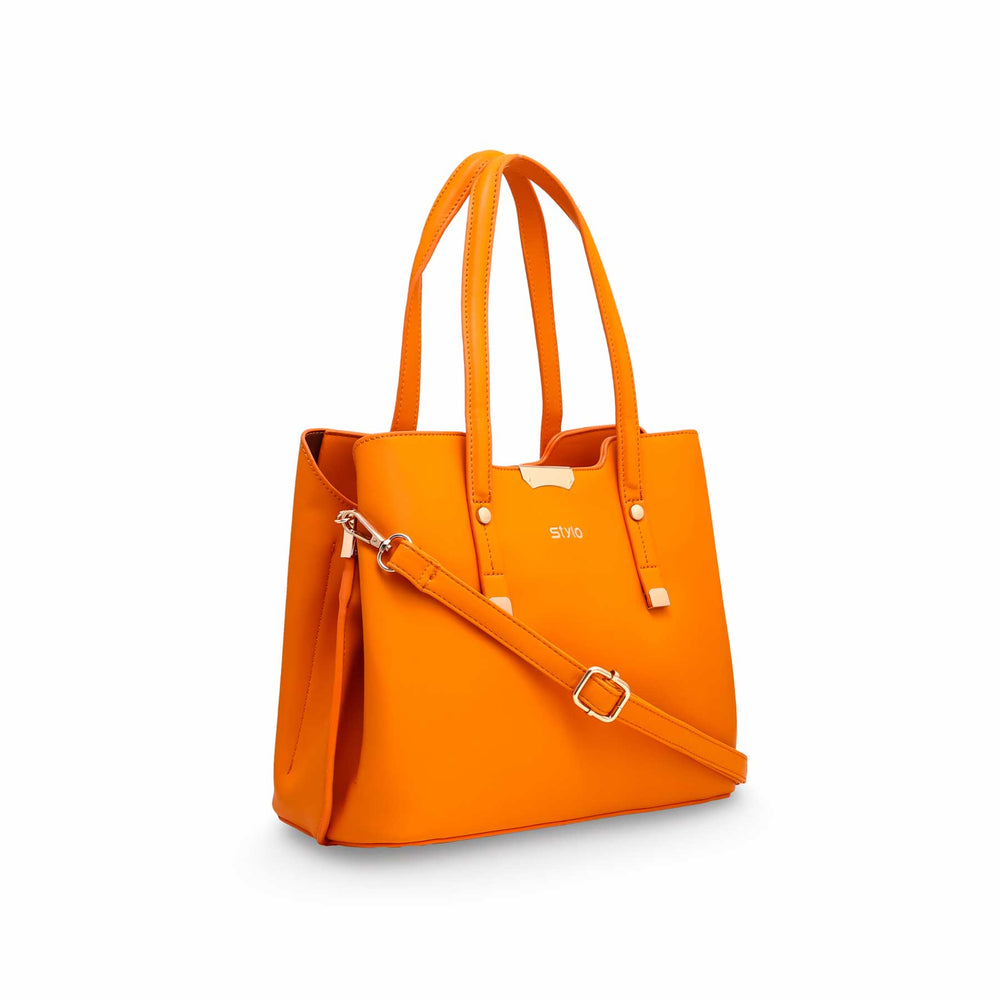 Orange Formal Hand Bag P36124